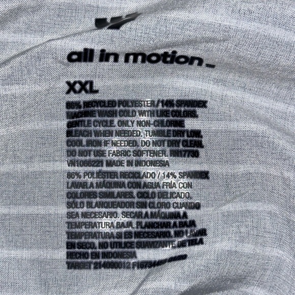 ALL IN MOTION Women’s Size 2x Dress Cover-Up Swim Striped Stretch Pocket… - Picture 5 of 7